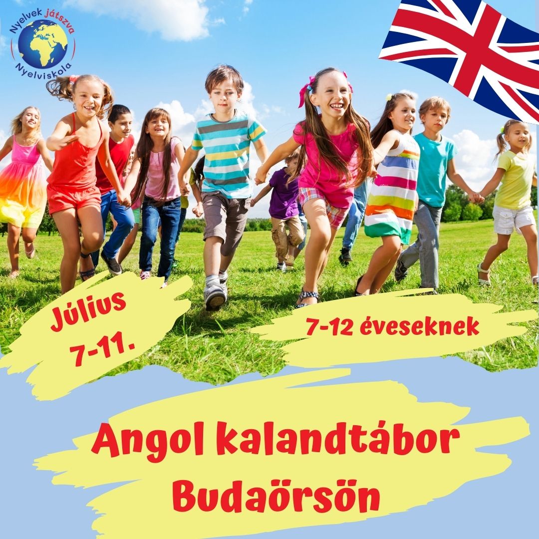 angol kalandtábor Budaörsön 2022