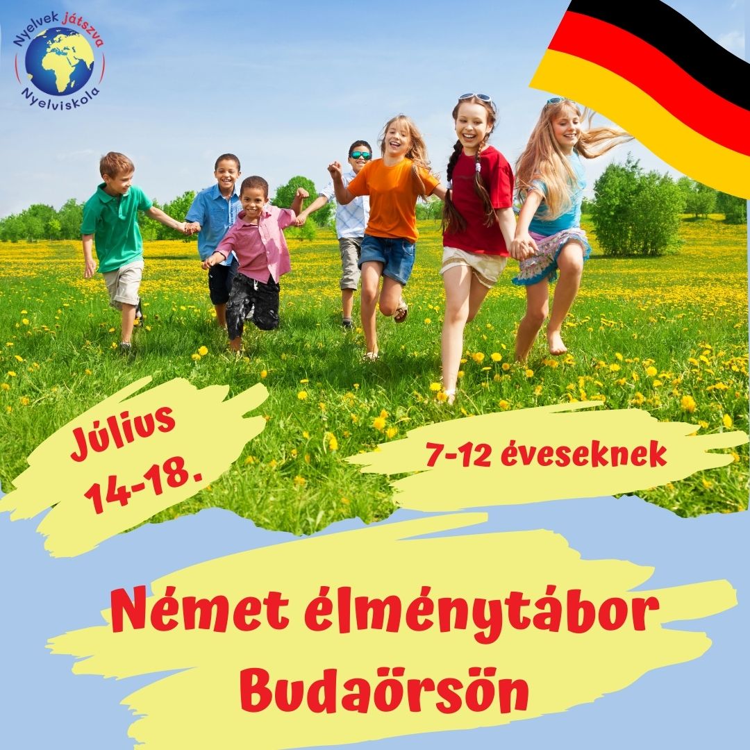 Német mesetábor Budaörsön 2022