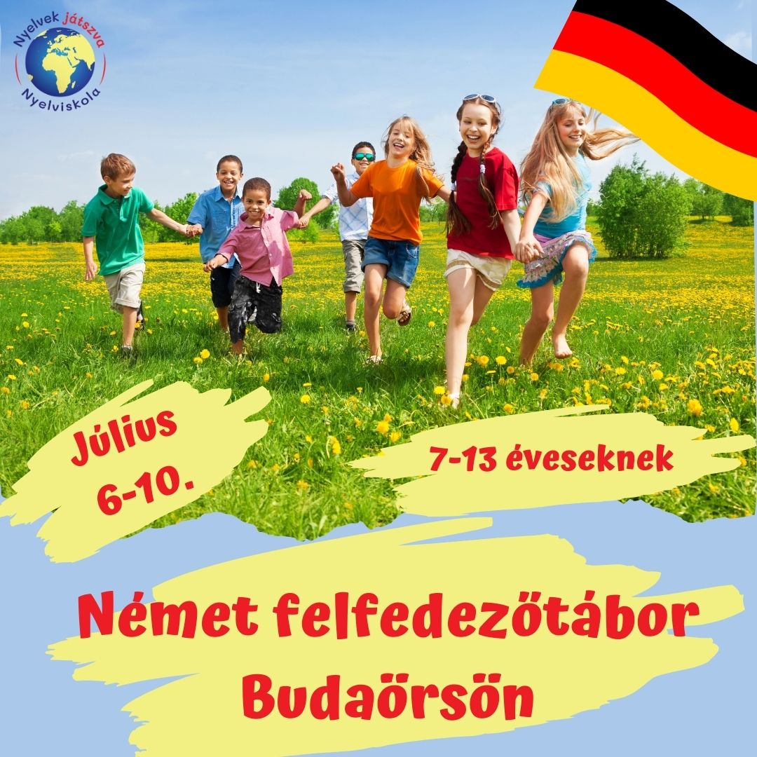 Német mesetábor Budaörsön 2022